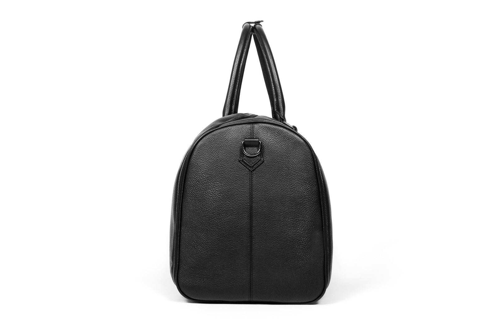 2in1 Leder Anzugtasche "GRYAN" Schwarz